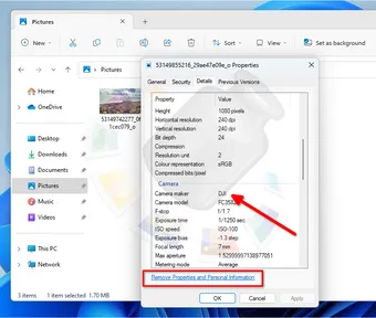 Редактирование метаданных в проводнике Windows 11