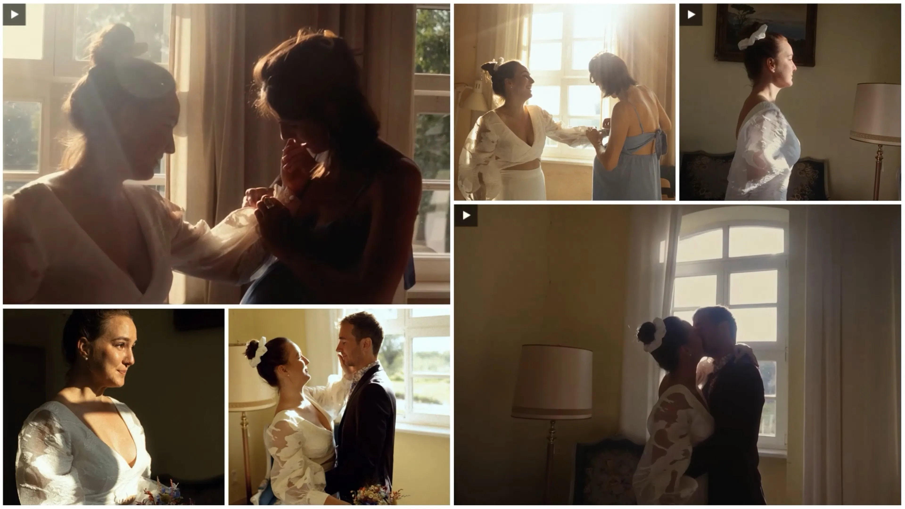 An example of organizing a digital album in Pic-Time