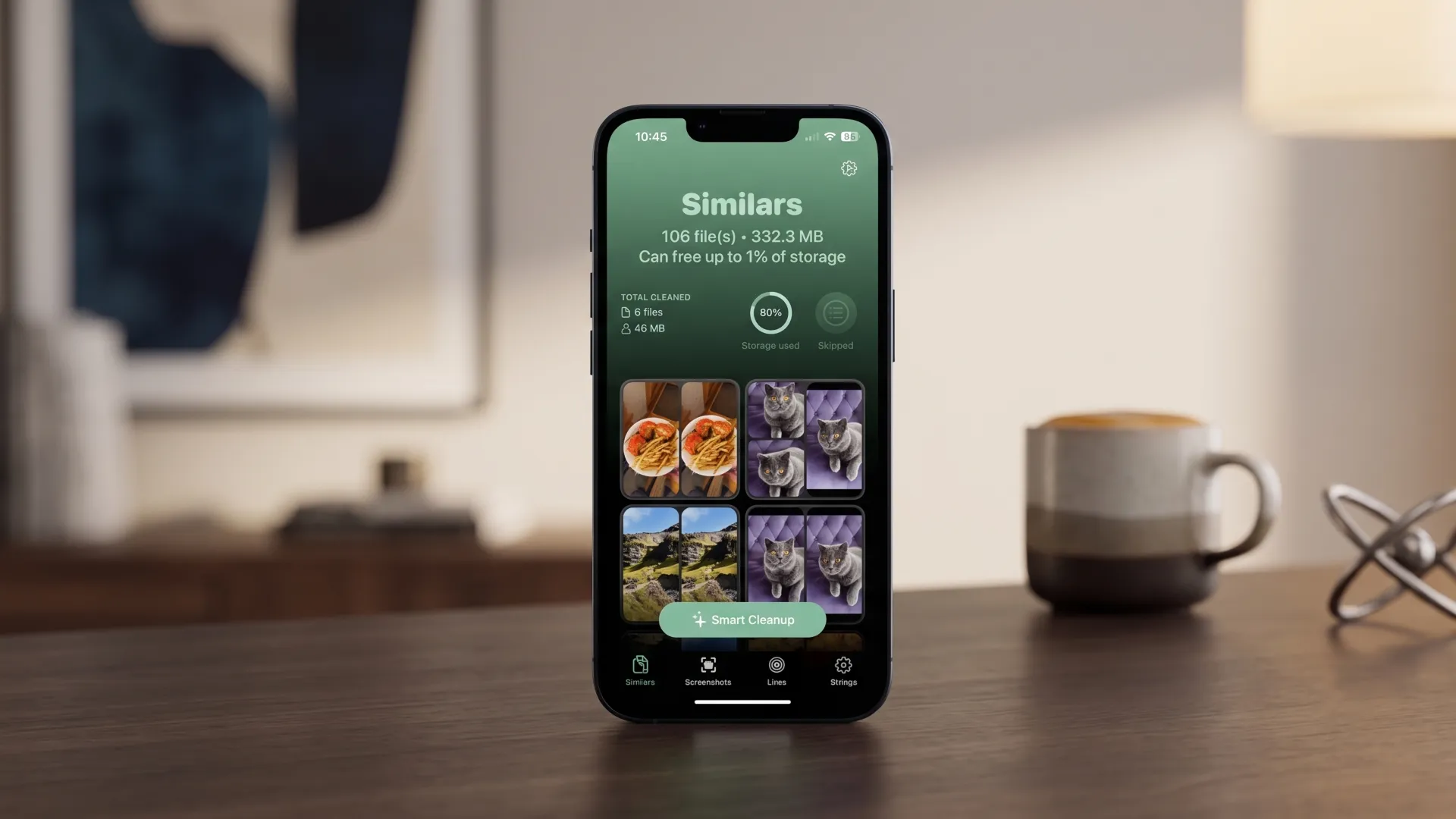 Erkennung ähnlicher Fotos in Clever Cleaner