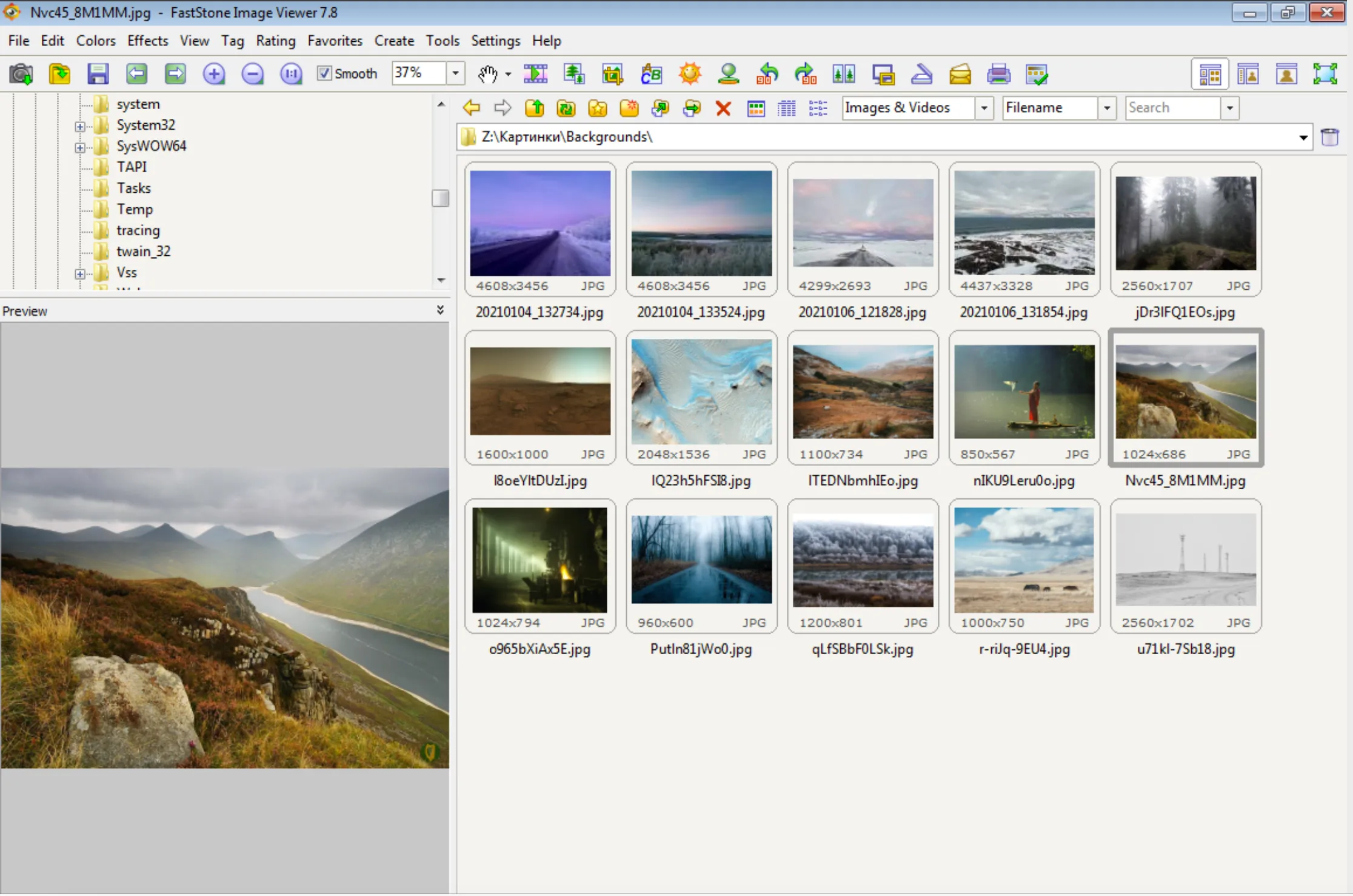 FastStone Image Viewer : organisateur d'images de base pour Windows