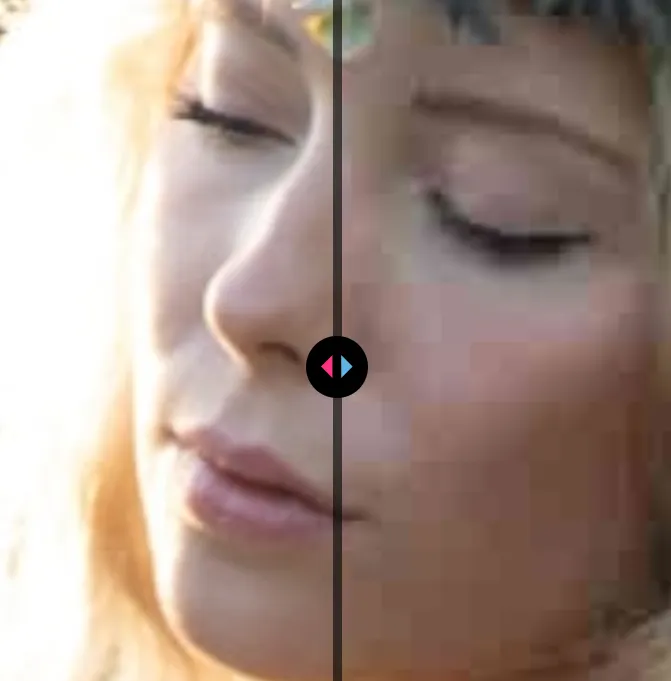 Example of artifacts when overcompressing a JPEG image