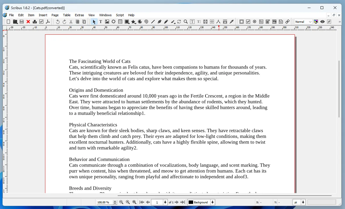 How to Edit PDF in Scribus