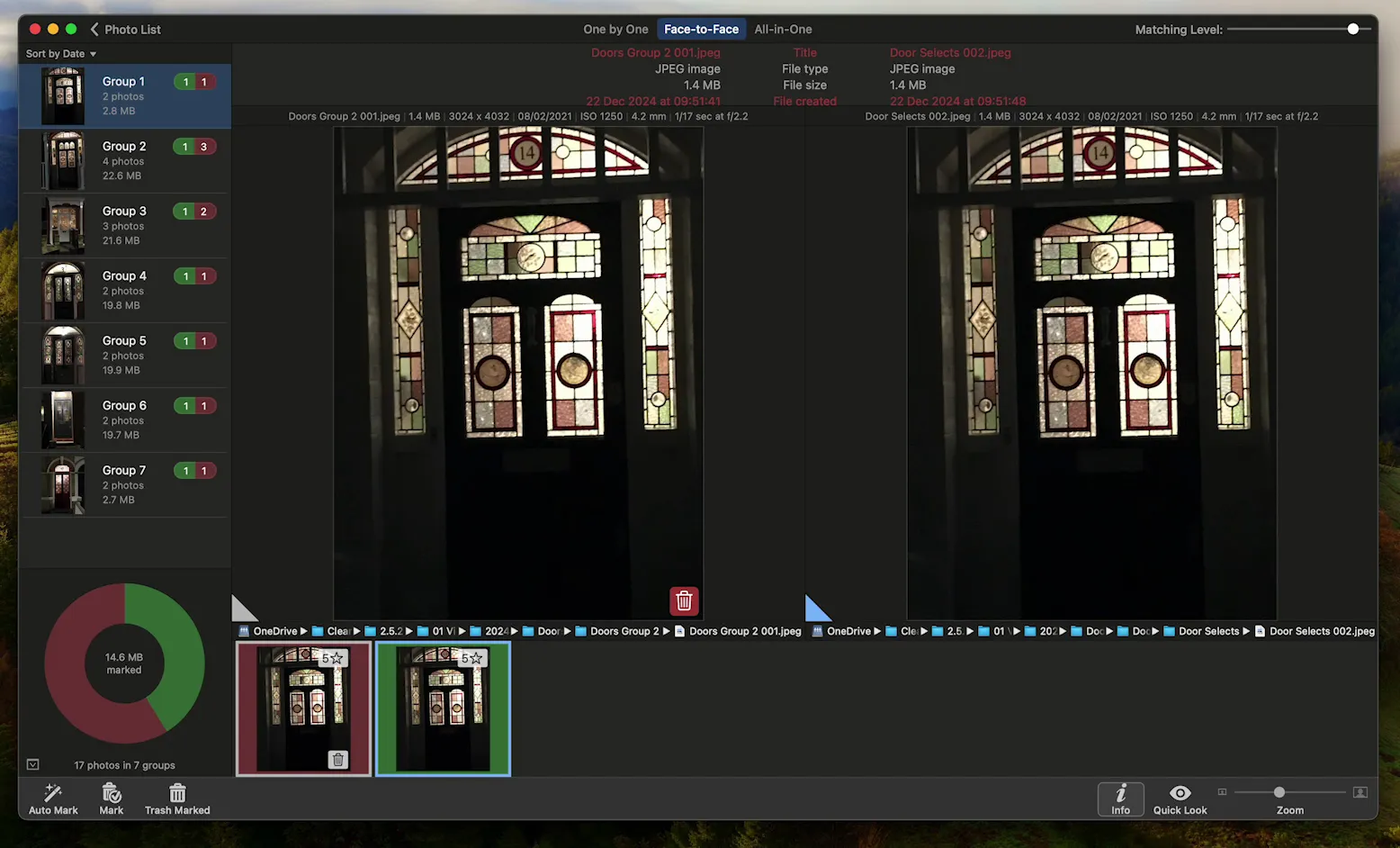 Пример работы и интерфейс MacPaw